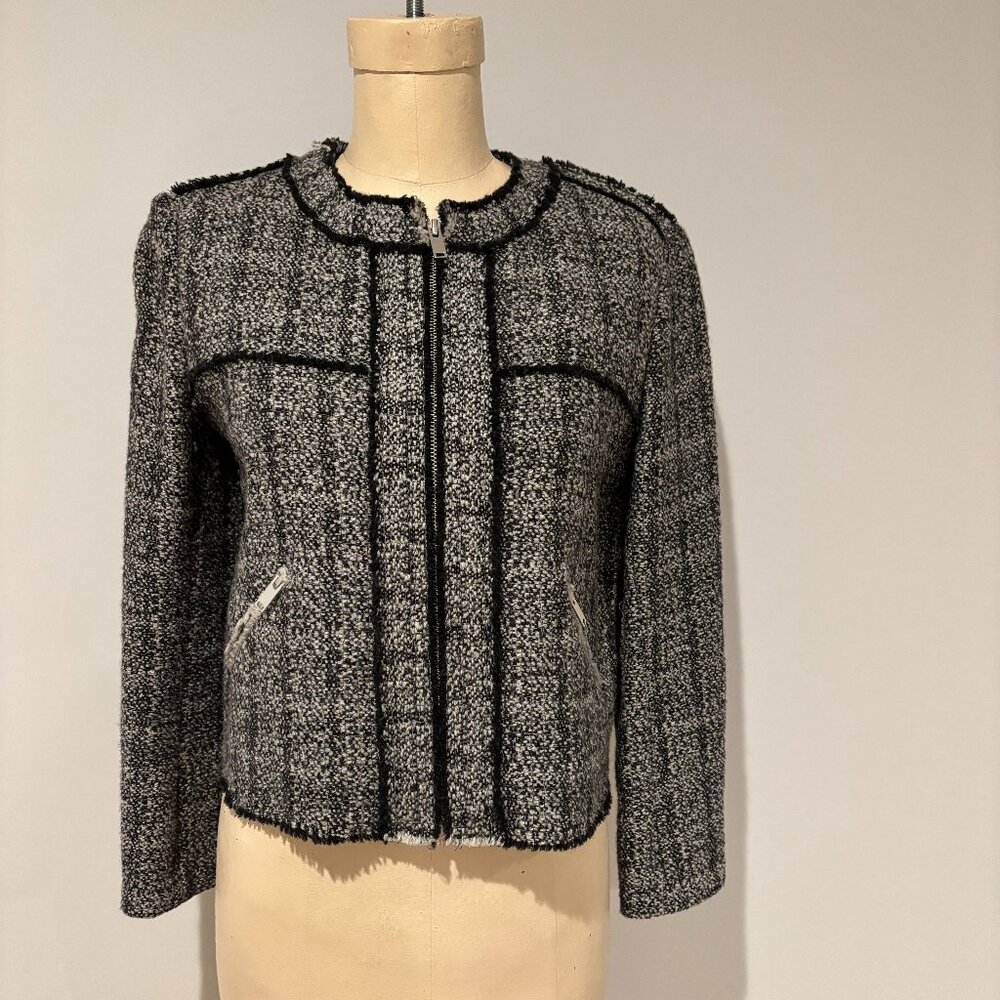 Isabel Marant Etoile Boucle Zip Front Jacket